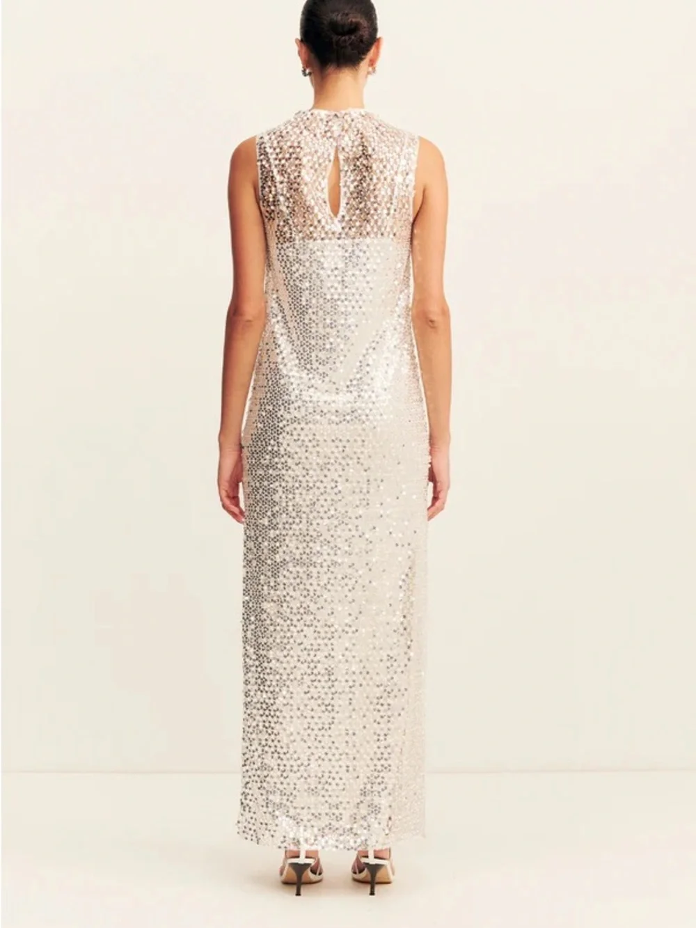 Shona Joy Asteri High Neck Sleeveless Maxi Dress - Picture 4 of 5